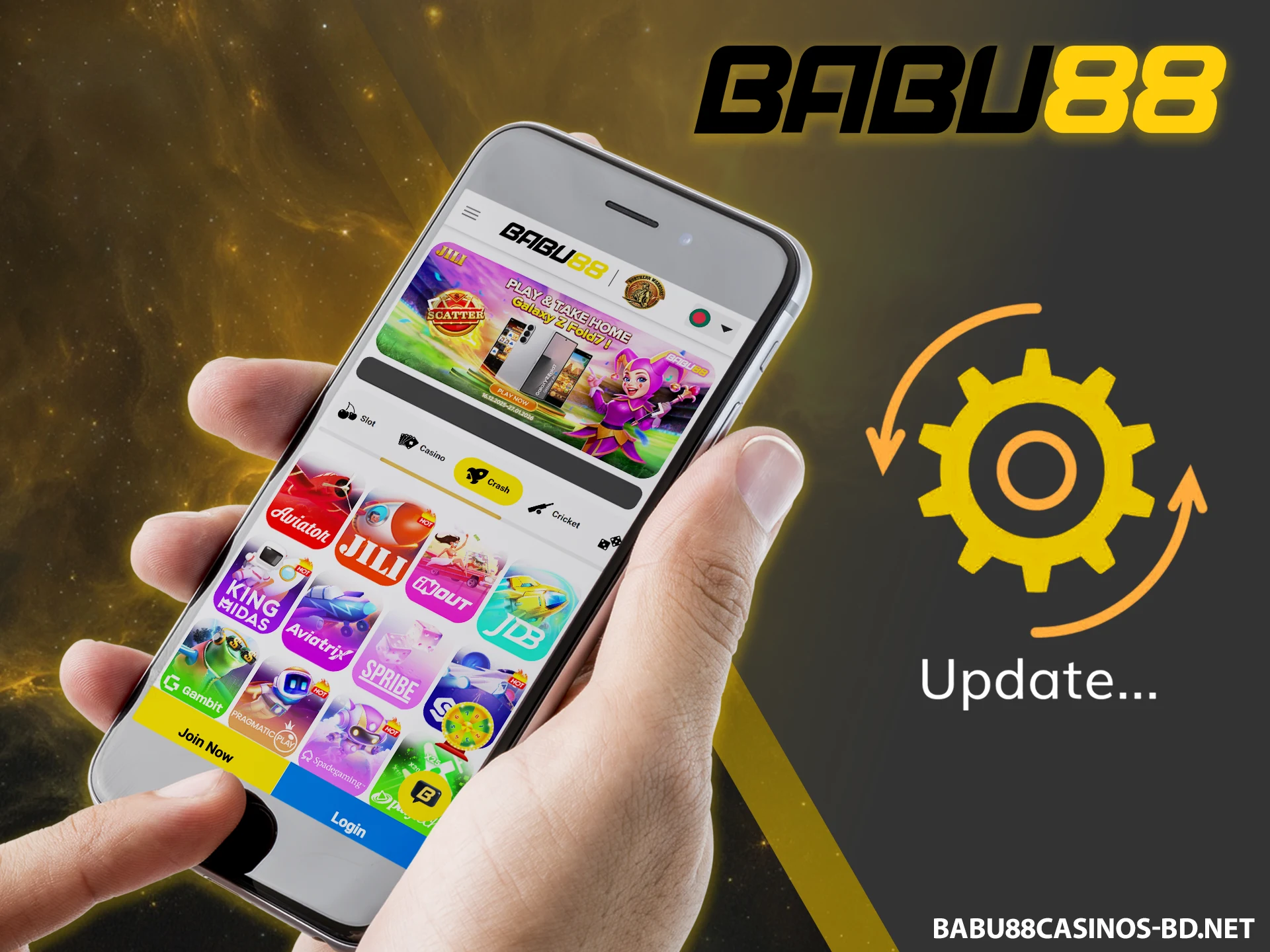 Stay secure by updating software on the official Babu88 website.