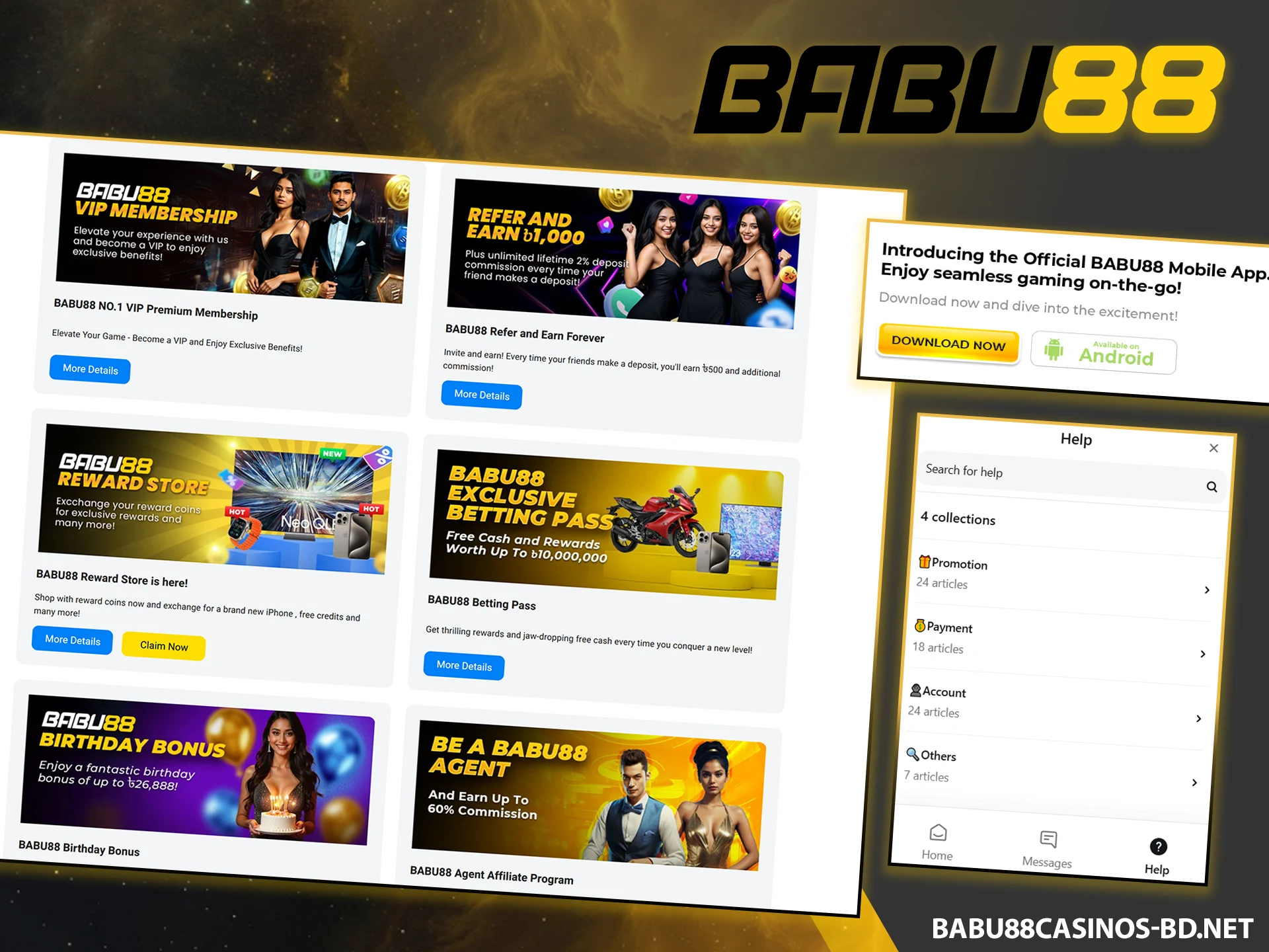 See why people trust the Babu88 website in Bangladesh for their bets.