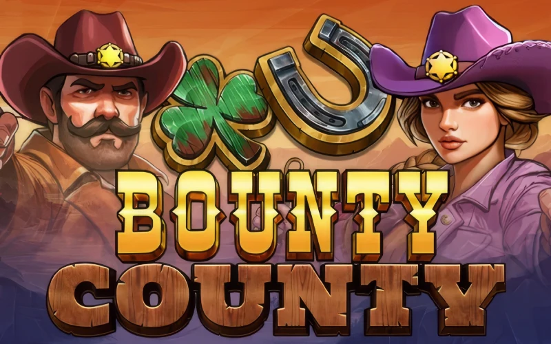 Wild west themed slot game with interactive bonus features.