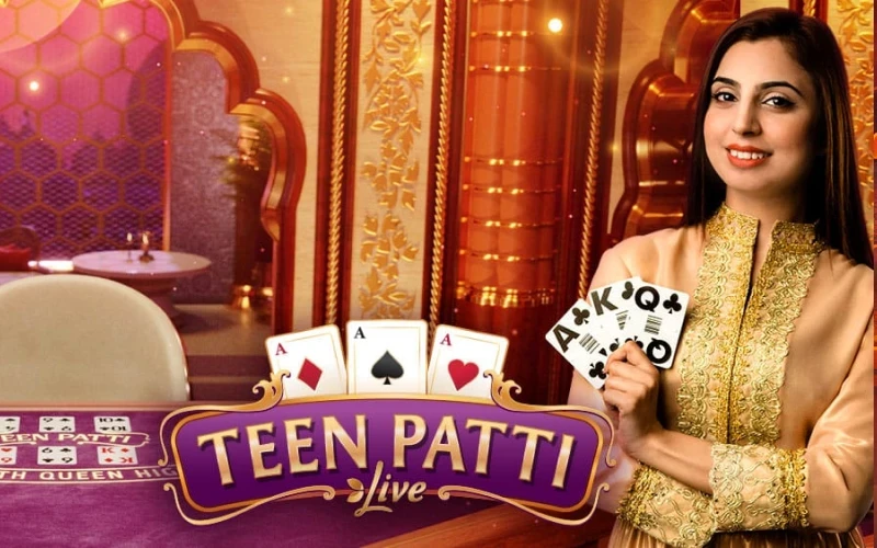 Traditional Indian poker played with real live dealers.
